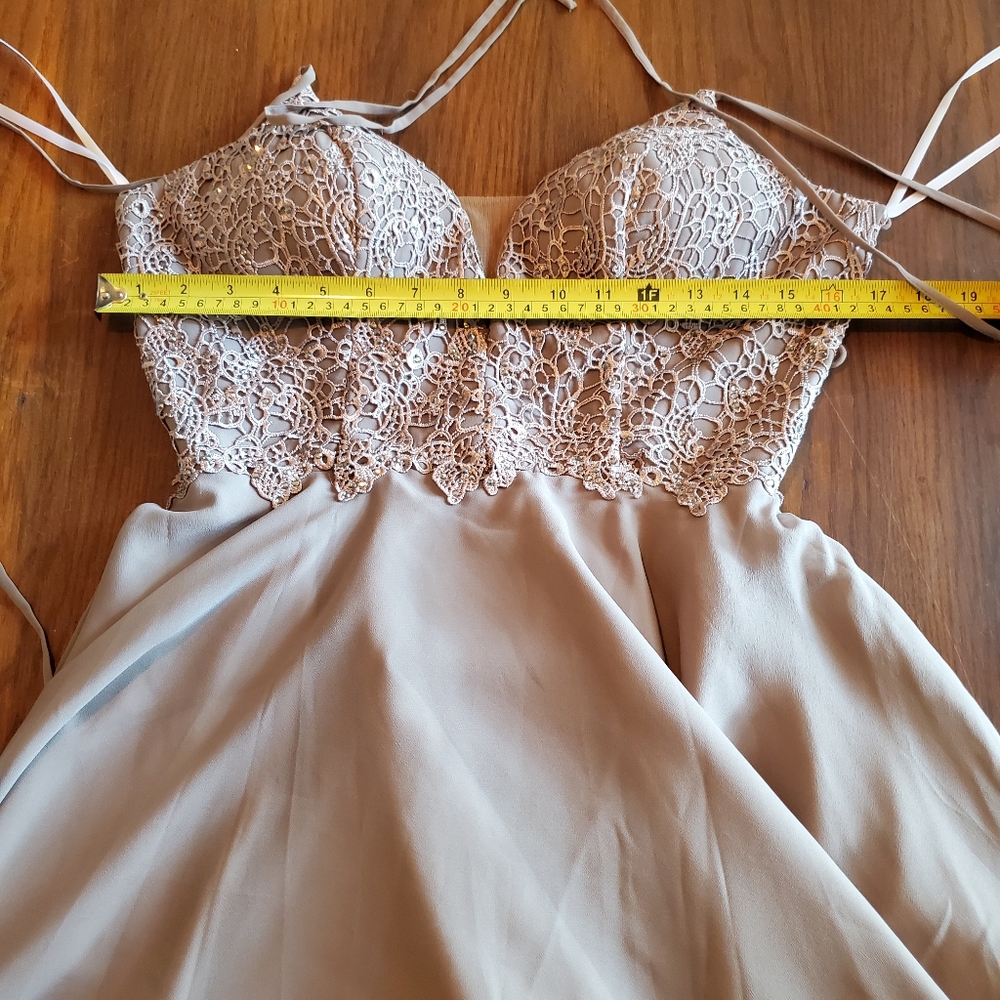 ALYCE Paris NWT Hand Beaded Gown - Picture 14 of 16